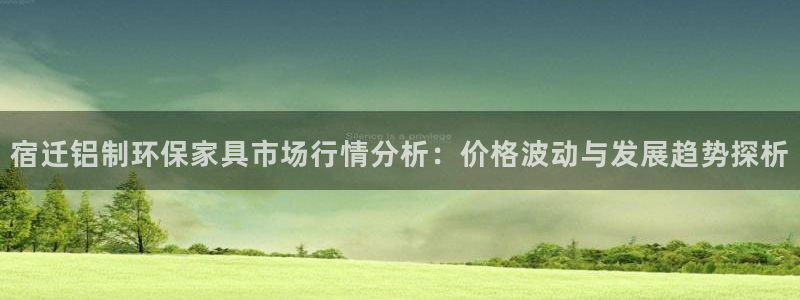 沐鸣官网登陆：宿迁铝制环保家具市场行情分析：价格波动与发展趋